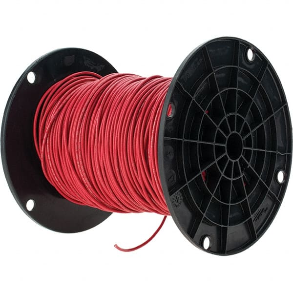 40’ EA THHN THWN 6 AWG GAUGE BLACK WHITE RED STRANDED COPPER  BUILDING WIRE 