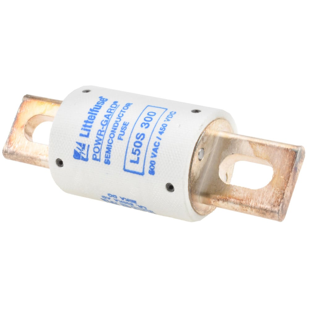 Cartridge Fast-Acting Fuse: 300 A, 4-11/32" OAL, 1-1/2" Dia