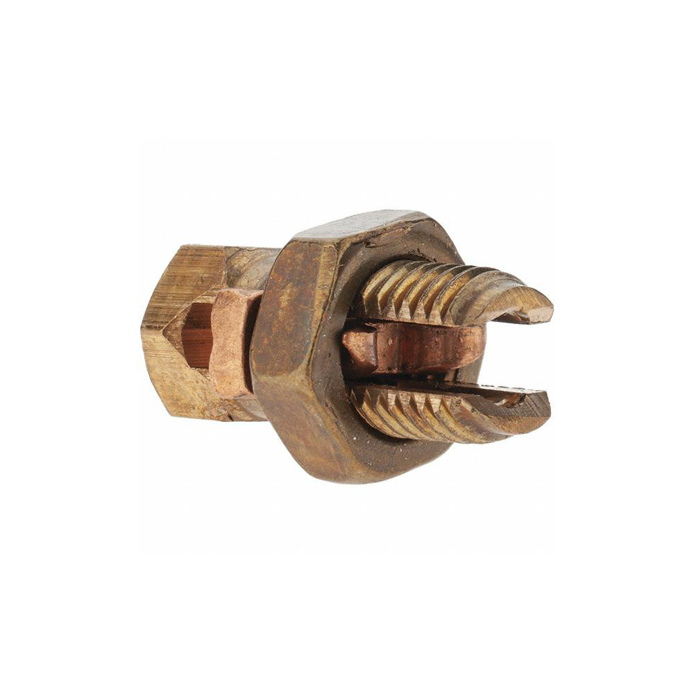 Value Collection 10 to 6 AWG, Bronze Alloy, Split Bolt Connector 43573781 MSC Industrial