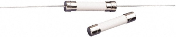 Cartridge Time Delay Fuse: 4 A, 1-1/4" OAL, 1/4" Dia