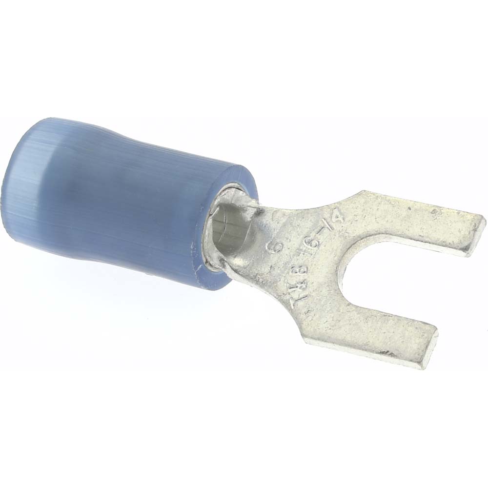 Value Collection Standard Fork Terminal Blue, Nylon, Partially