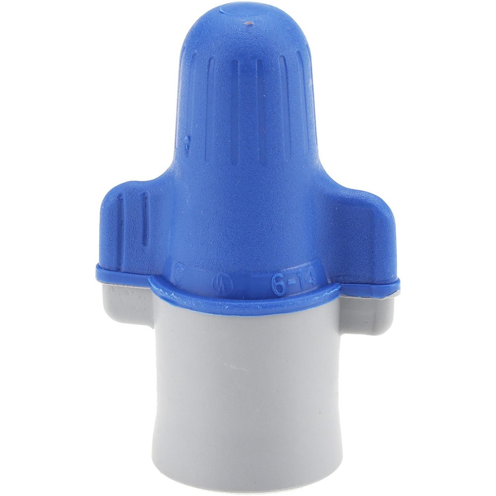 Wing Twist-On Wire Connector: Blue & Gray, 14-6 AWG