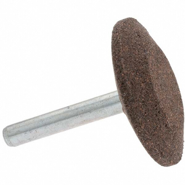 Mounted Point: 3/8" Thickness, A36, 60 Grit, Medium
