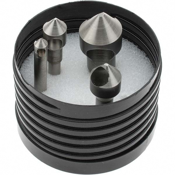 Countersink Set: 1/4 to 13/16" Head Dia