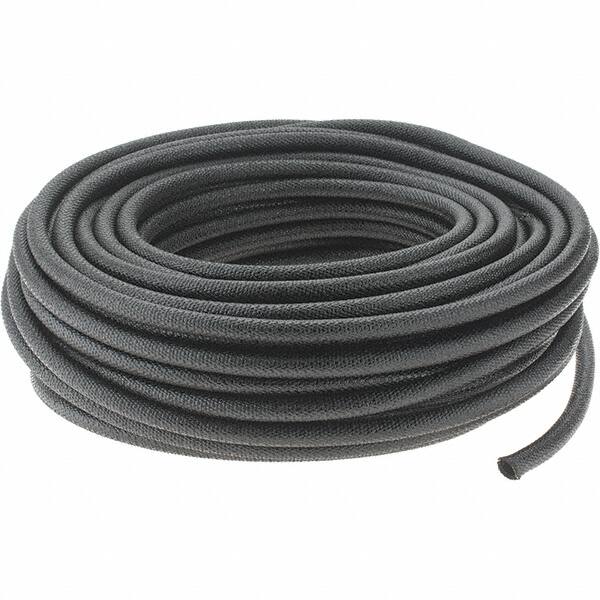 1/4" ID, Black Fabric Automotive Cable Sleeve