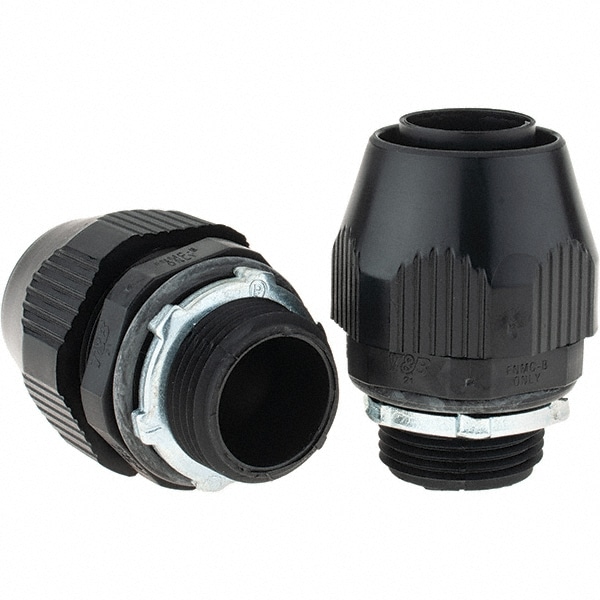 Conduit Connector: For Liquid-Tight, Plastic, 1" Trade Size