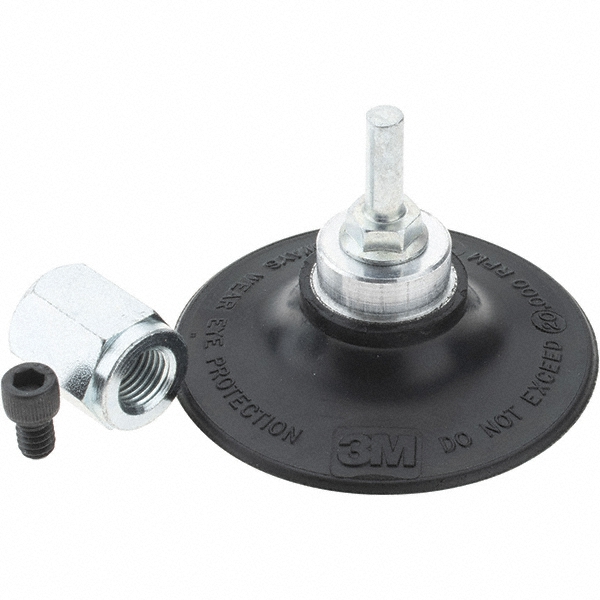 3M 3" Diam 3M ROLOC Disc Backing Pad 43583335 MSC Industrial Supply