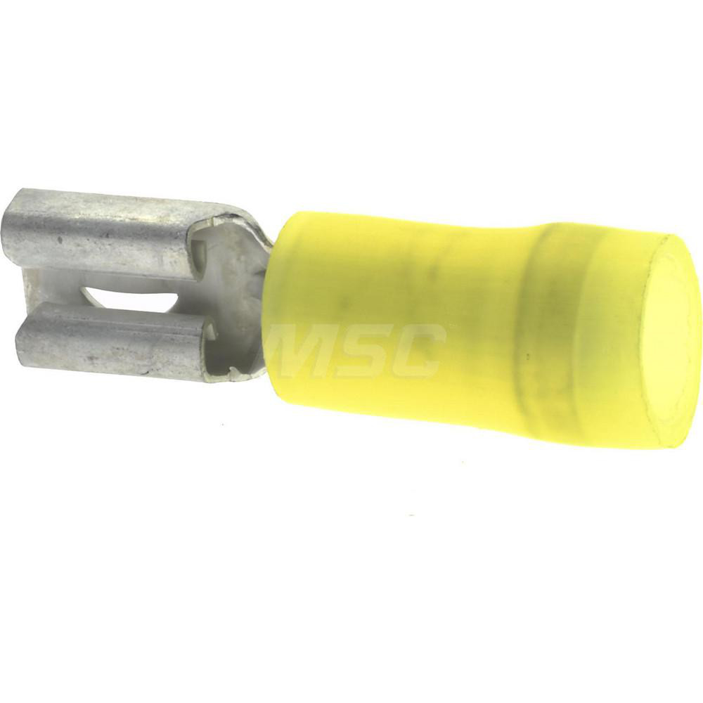 Value Collection Wire Disconnect Female, Yellow, Nylon, 1210 AWG, 1