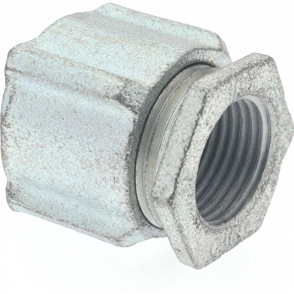 Conduit Coupling: For Rigid & Intermediate (IMC), Malleable Iron, 1/2" Trade Size