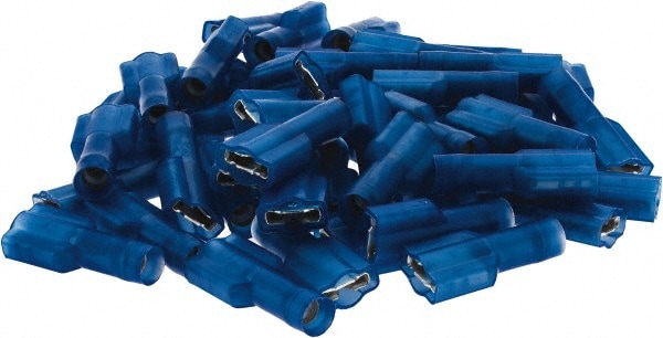 Value Collection - Wire Disconnect: Female, Blue, Nylon, 16-14 AWG 