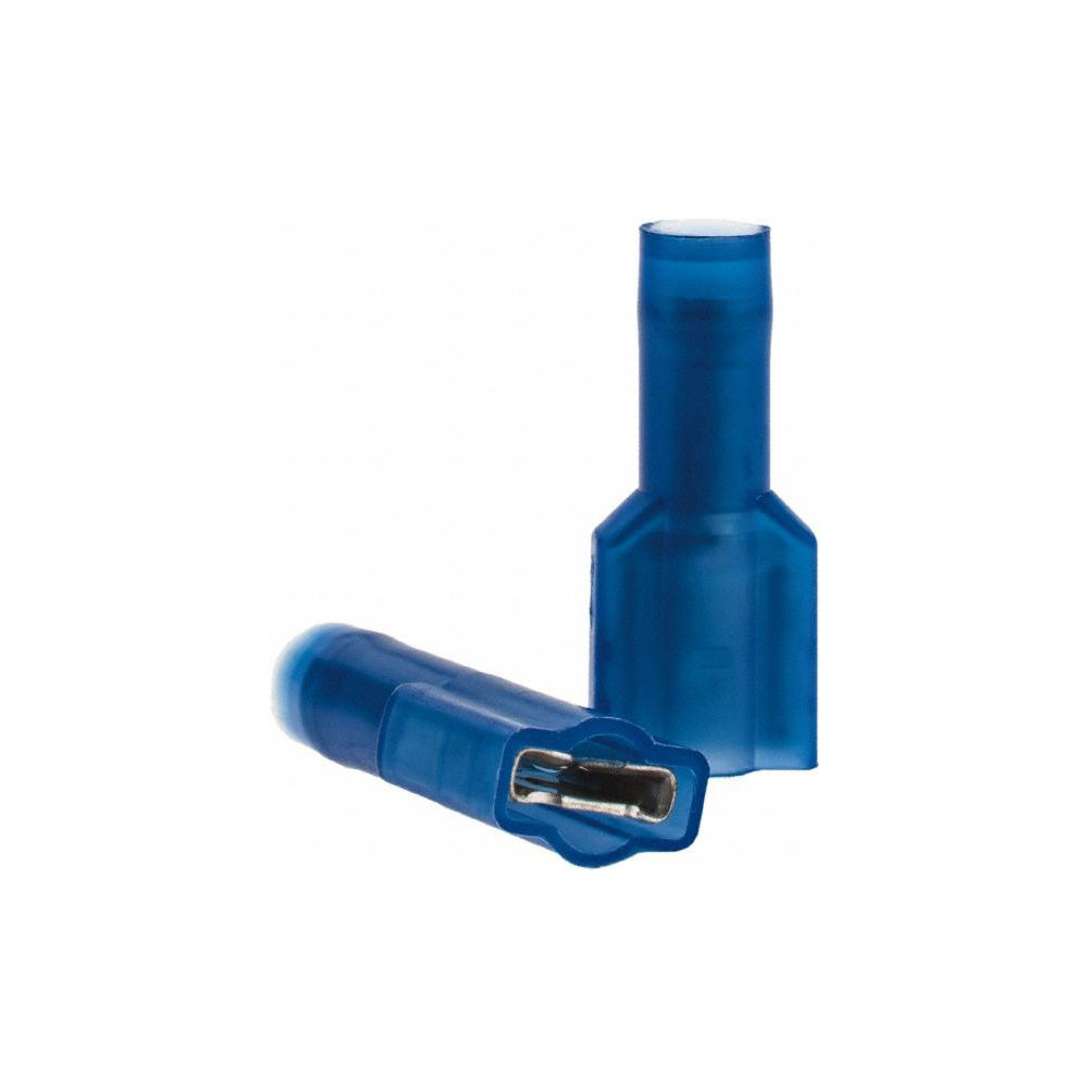 Value Collection - Wire Disconnect: Female, Blue, Nylon, 16-14 AWG 