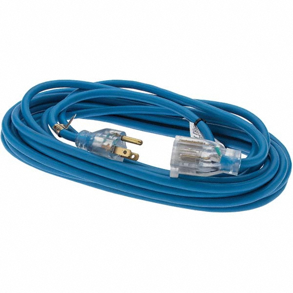 Value Collection 25', 16/3 Gauge/Conductors, Blue Cold Weather