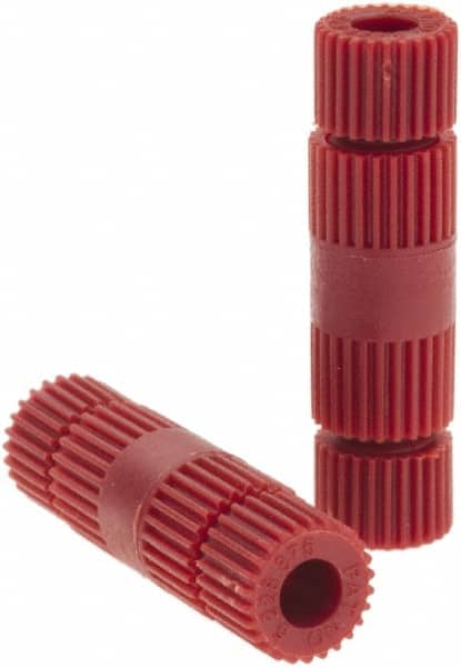 Butt Splice Terminal: Fully Insulated Nylon, Crimp-On Connection