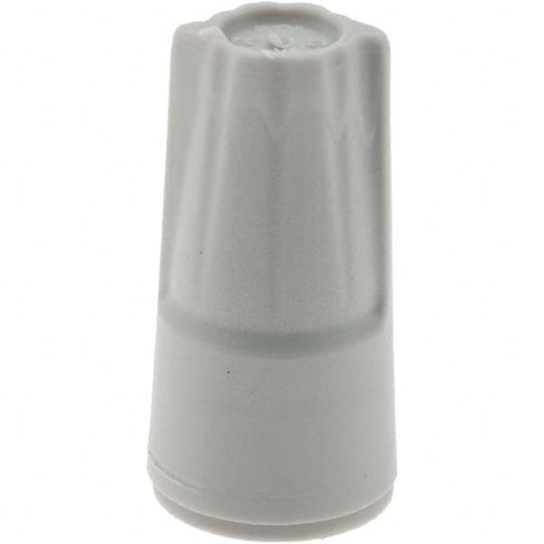 Standard Twist-On Wire Connector: Gray, Watertight, 22-16 AWG