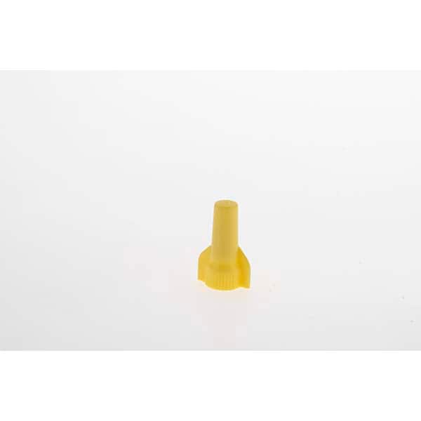 Wing Twist-On Wire Connector: Yellow, Corrosion-Resistant & Flame-Retardant, 2 AWG