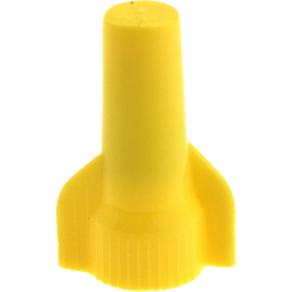 Wing Twist-On Wire Connector: Yellow, Corrosion-Resistant & Flame-Retardant, 2 AWG