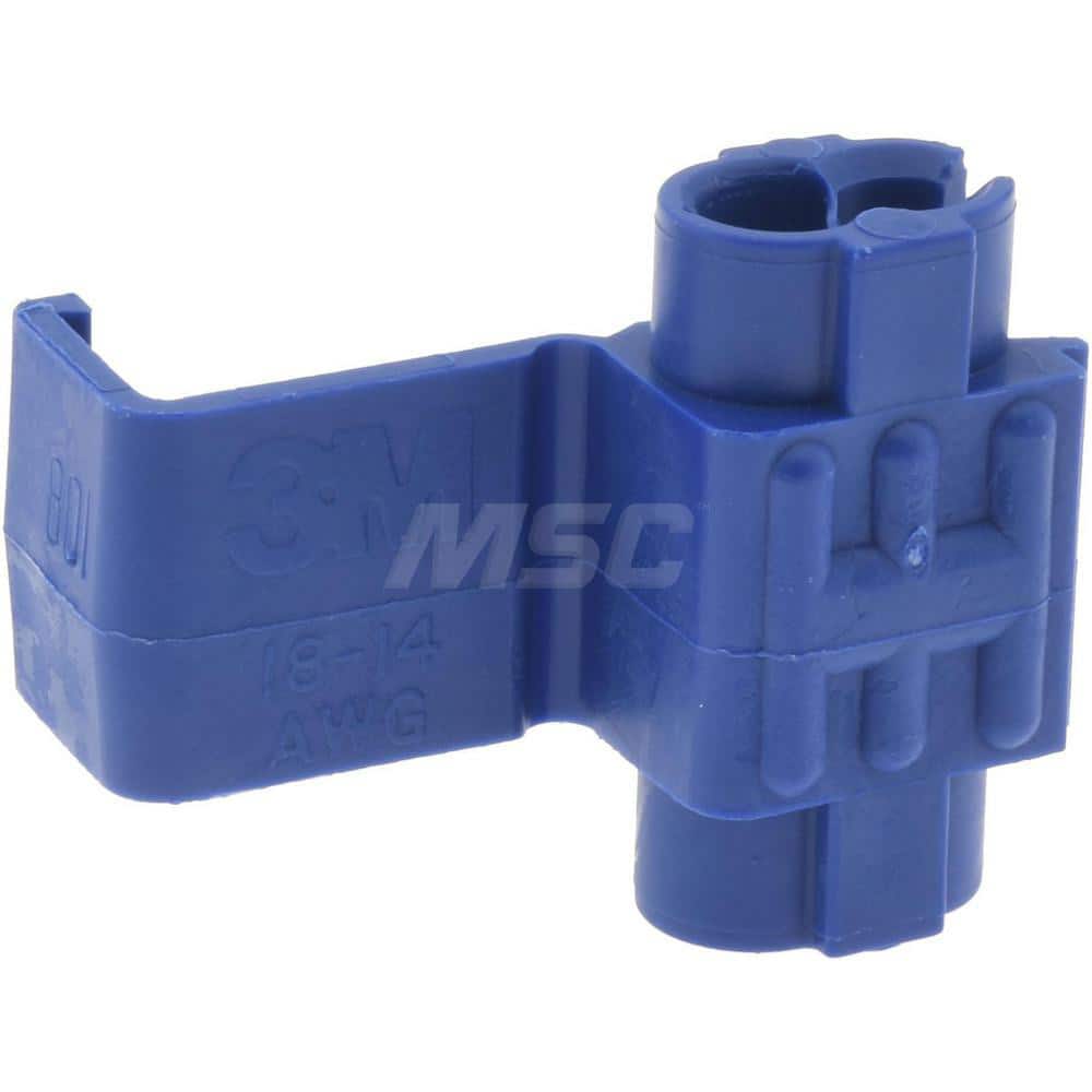 18 to 14 AWG, Blue, IDC, Tap Quick Splice Connector