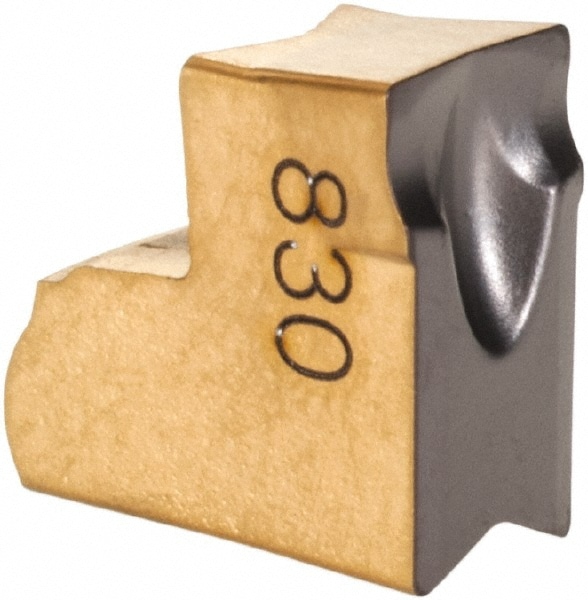 Cutoff Insert: TAGN4JT IC830, Carbide, 4.05 mm Cutting Width