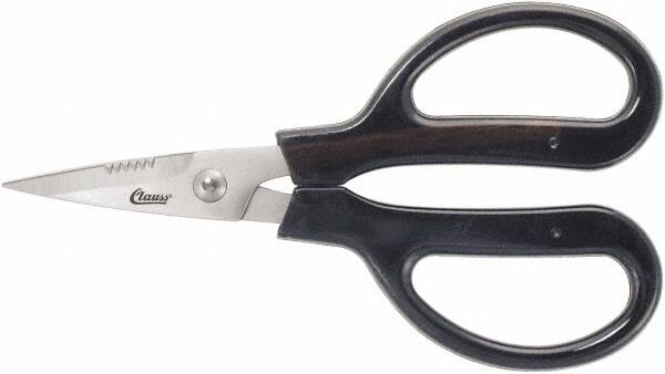 8-1/2" OAL Carbon Steel Inlaid Shears For Poultry Processing Wiss 3" LOC 