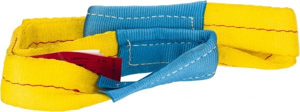 Sling: 3' Long, 12,800 lb Vertical