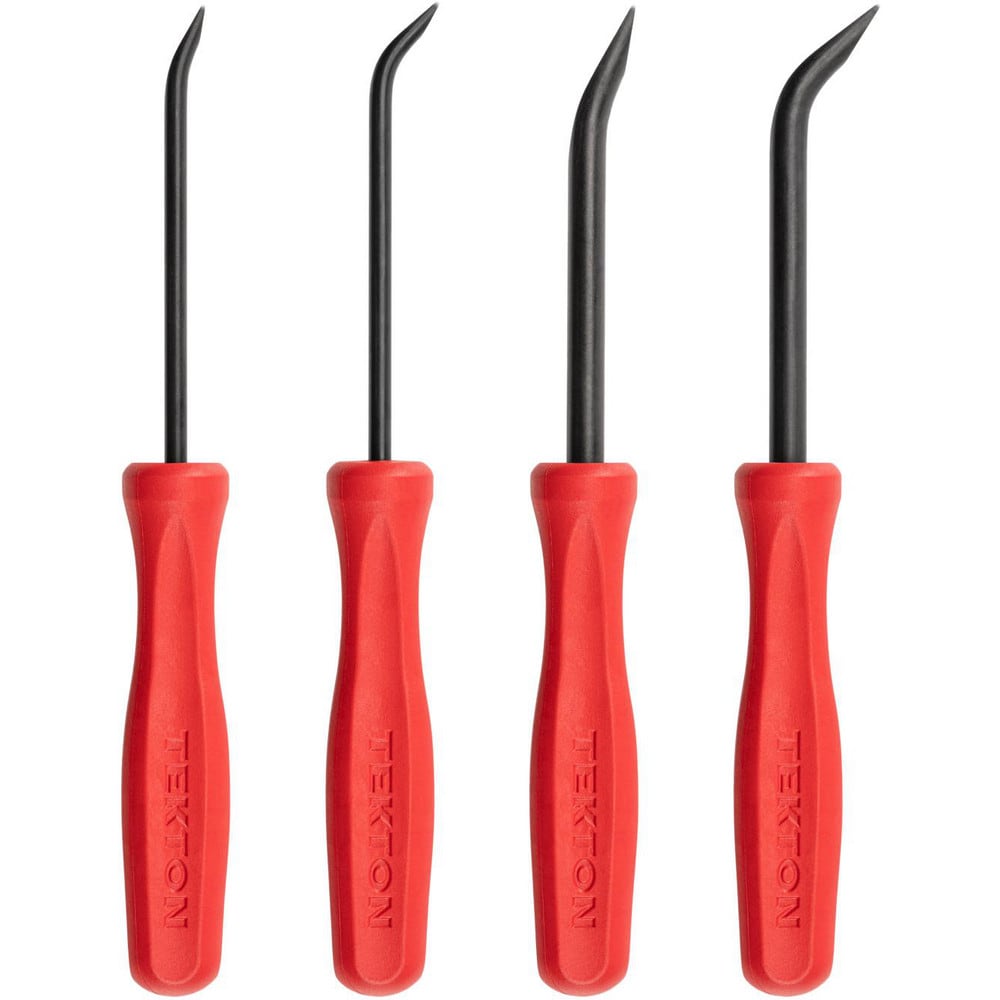 Pry Bar Sets; Set Type: Mini Pry Bar Set ; Tip Type: Chisel ; Material: Steel ; Head Width: 0.2500 ; Overall Length (Decimal Inch): 6.6000 ; Bar Shape: Round