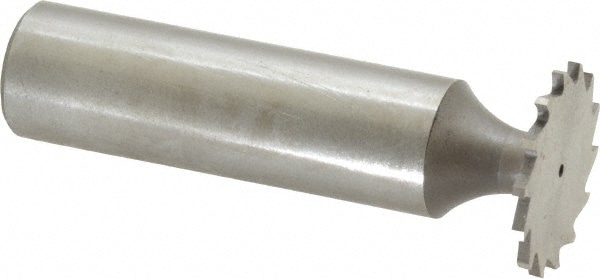 Whitney Tool Co. 20185 Woodruff Keyseat Cutter: 0.75" Cut Dia, 0.0469" Cut Width, 1/2" Shank Dia, Straight Tooth 