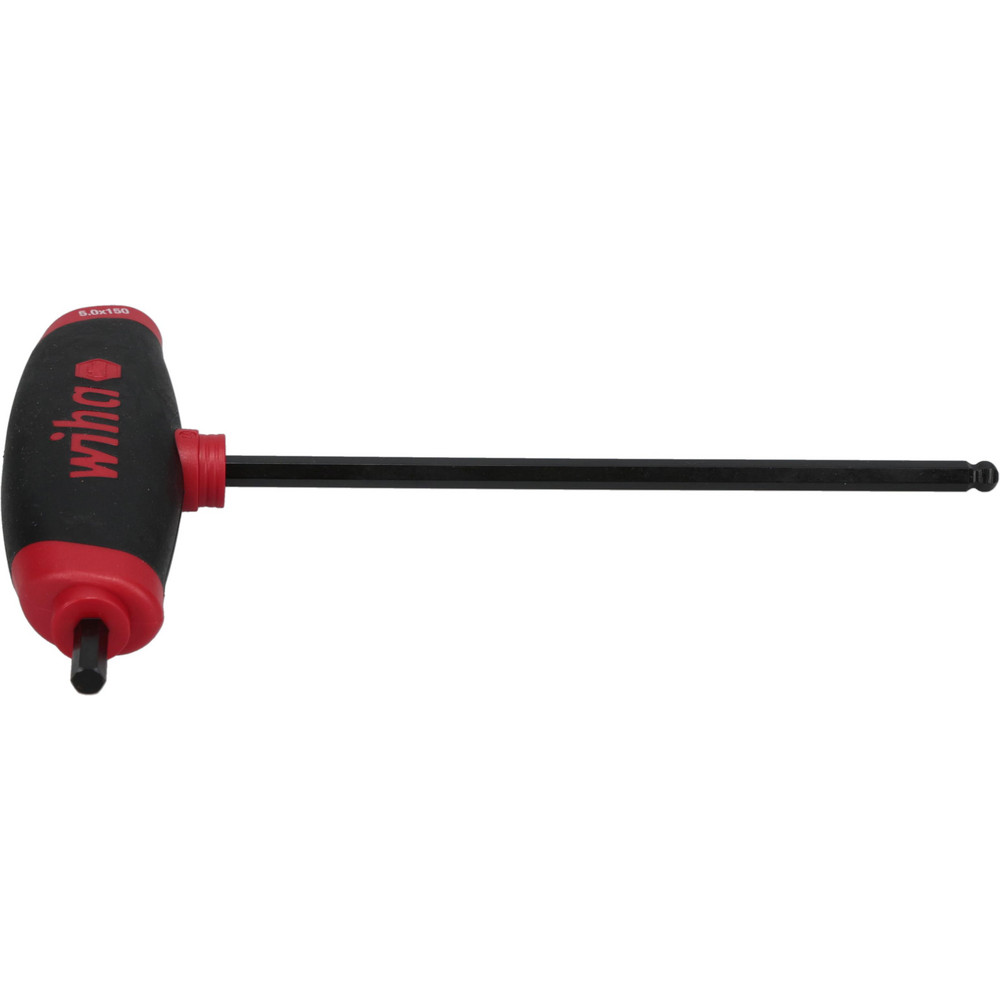 T-Handle Hex Key: 5.00 mm, Hex End - 150.00 mm OAL