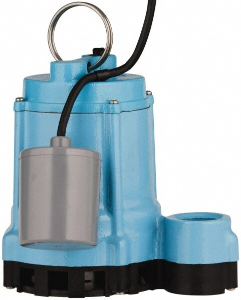 Effluent Pump: Piggyback Mechanical Float, 4/10 hp, 9A, 115V