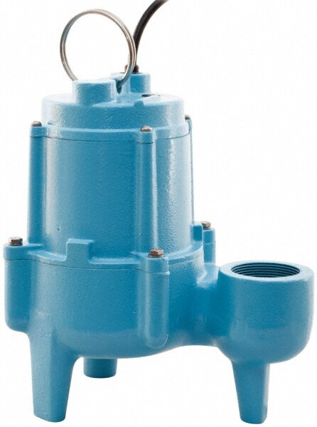 Sewage Pump: Manual, 4/10 hp, 8.5A, 115V