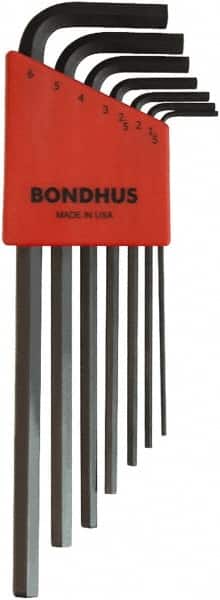 4 5 Bondhus Ball End L Hex Wrench Set of 4:  3 6mm 