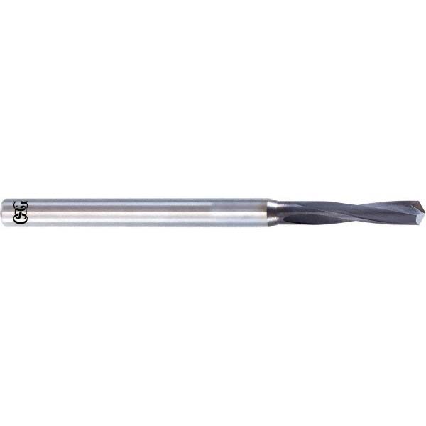 Jobber Length Drill Bit: 2.60 mm (0.1024) Dia, 120 deg, Solid Carbide - SiC Finish, 44.00 mm OAL, Right Hand Cut, Regular Spiral Flute, Straight Shank, Series 5171