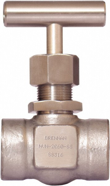 1/4" Pipe, Straight Needle Valve
