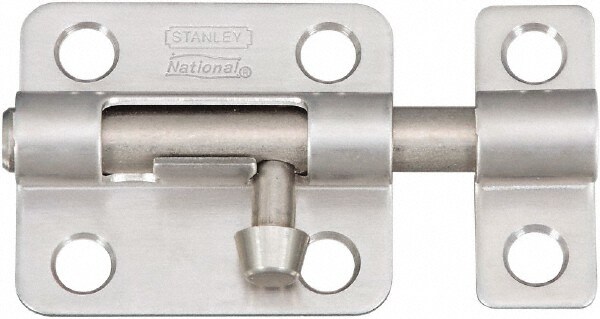 2-1/2" Long, 1-1/2" Wide Barrel Bolts