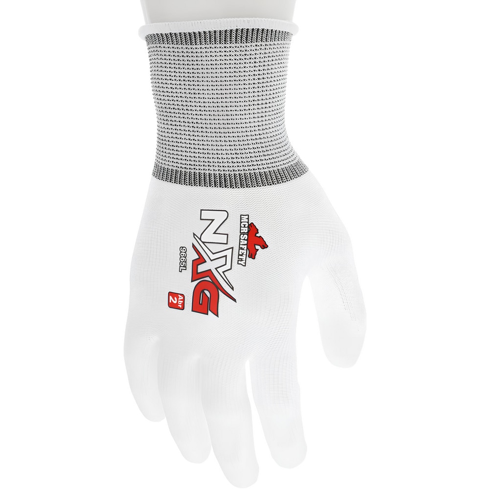 Work Gloves: Small, Polyurethane-Coated Nylon, General Purpose