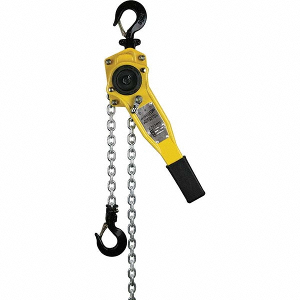 OZ Lifting Products Manual Lever with Overload Protection Hoist