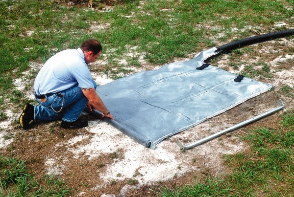 7 Ft. Long x 5 Ft. Wide, 288 Inch Diameter Dewatering Bag