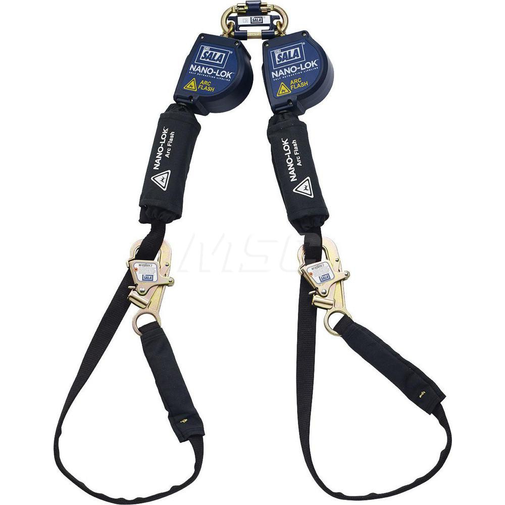 Self-Retracting Lifeline:  420 lb Capacity,  11.00' Lifeline,