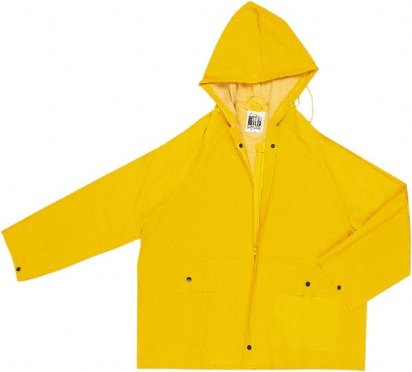 MCR Safety - Size XL Yellow Rain Jacket - 43819127 - MSC Industrial Supply