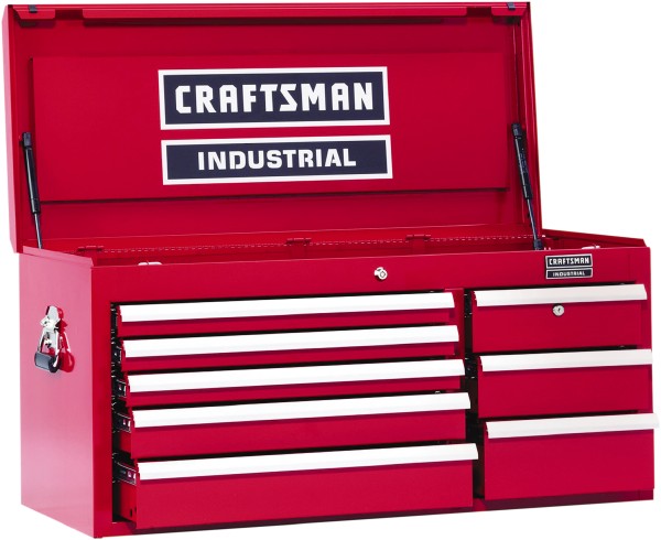 Craftsman Industrial 8 Compartment 8 Drawer Top Tool Chest
