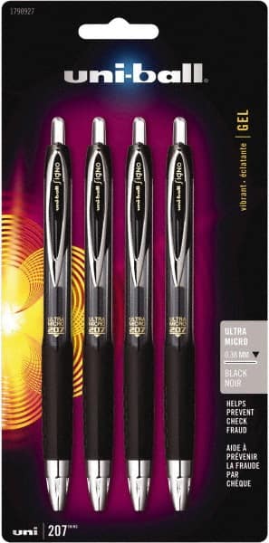 Ability One - Pens & Pencils; Type: Retractable Ball Point Pen; Tip Type:  Medium - 20504411 - MSC Industrial Supply