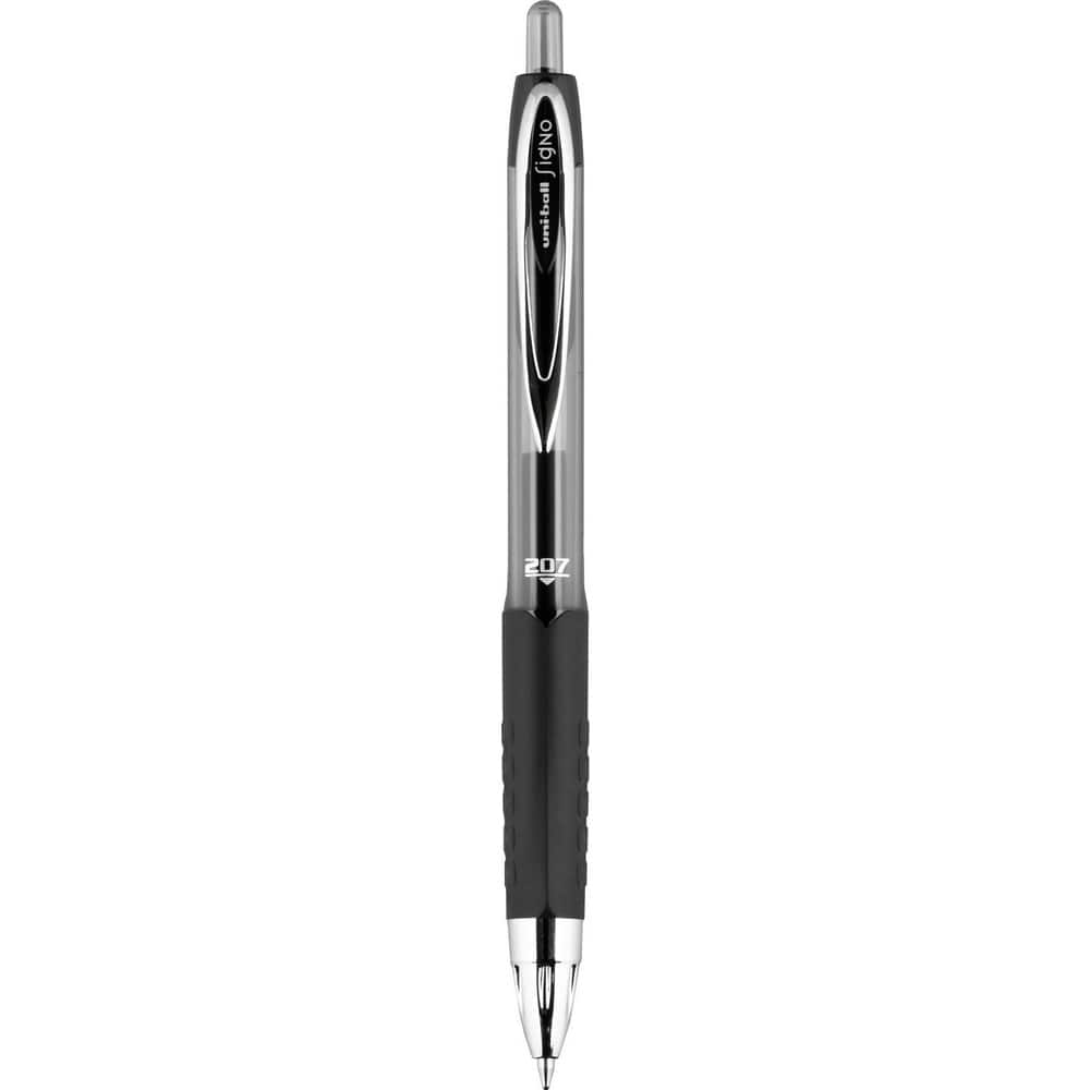 Retractable Pen: 0.5 mm Tip, Red Ink