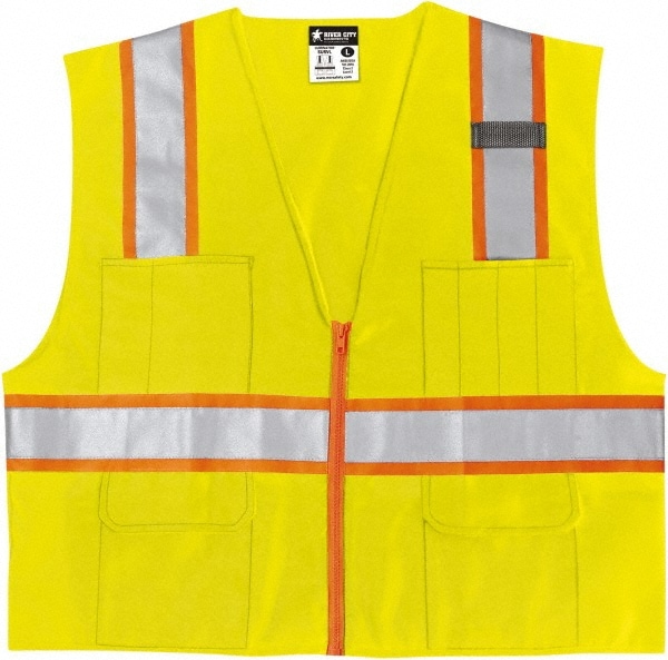 MCR SAFETY SURVLX3 High Visibility Vest: 3X-Large Image