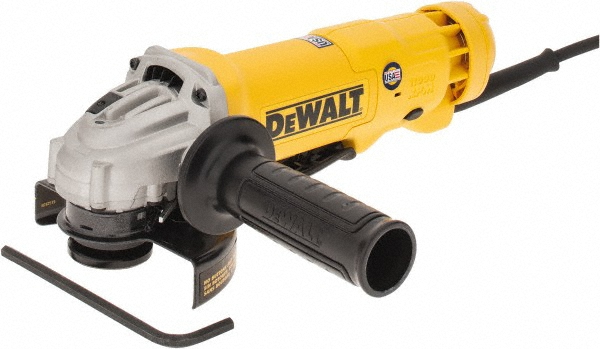 4-1/2" Wheel Dia, 11000 RPM, Corded Angle Grinder