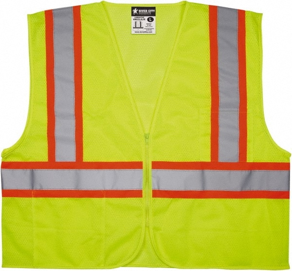 MCR SAFETY VWCCL2LFRXL High Visibility Vest: X-Large Image