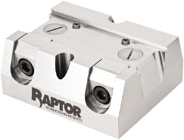 Raptor Workholding RWP-006SS Modular Dovetail Vise: 2-1/4 Jaw Width, 3/16 Jaw Height, 2.25 Max Jaw Capacity 