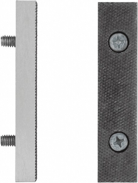 Vise Jaw: 4" Wide, Flat