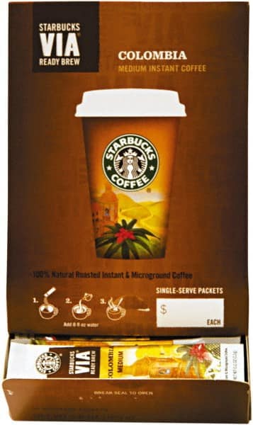 Starbucks - Pack of 50, Columbian Roast Coffee - - 43883487 - MSC ...