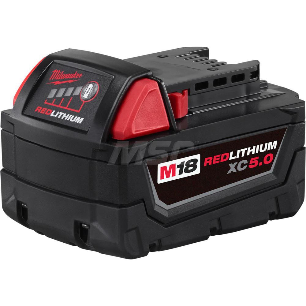 Milwaukee Tool - Power Tool Battery: 12.00 & 18.00V, Lithium-ion | MSC ...