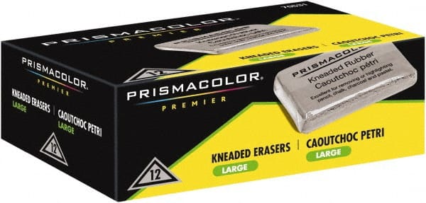 Prismacolor - Pack of 12 Square Rubber Erasers - 43917467 - MSC