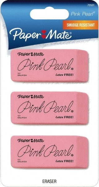 Pack of 3 Rectangle Rubber Erasers